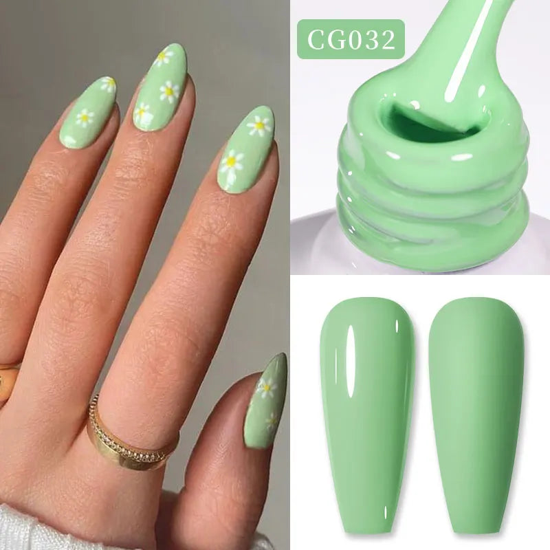 BORN PRETTY Sweet Spring Summer Color Gel Nail Polish 10ml Light Pink Green Yellow Long Lasting Varnis Semi Permanent For Nails