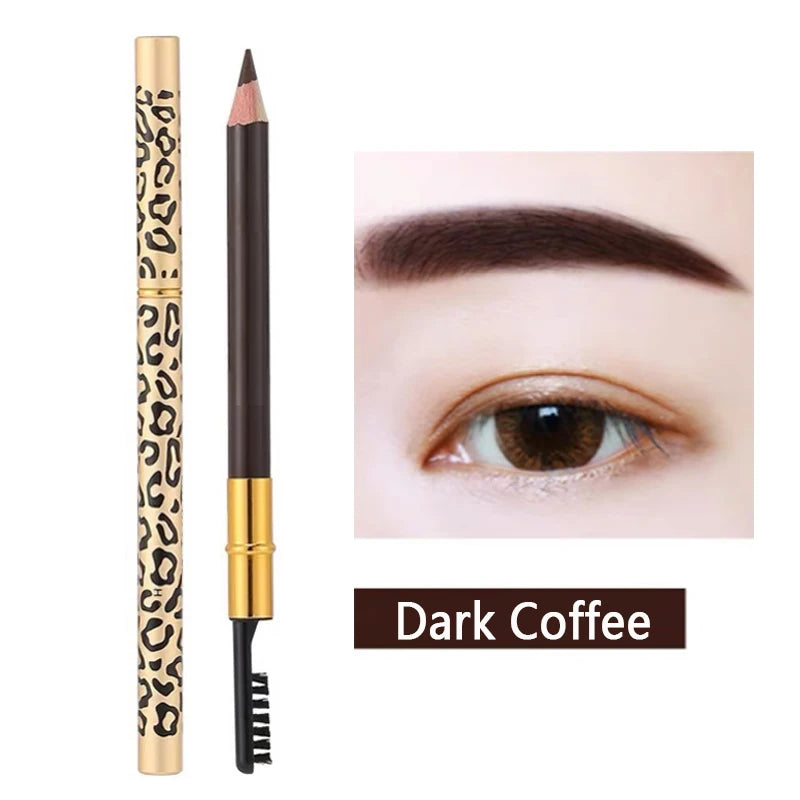 5 Colors Double Head Eyebrow Pencil Waterproof Sweatproof No Blooming Natural Wild Brows Long-lasting Shaping Women Beauty Tools