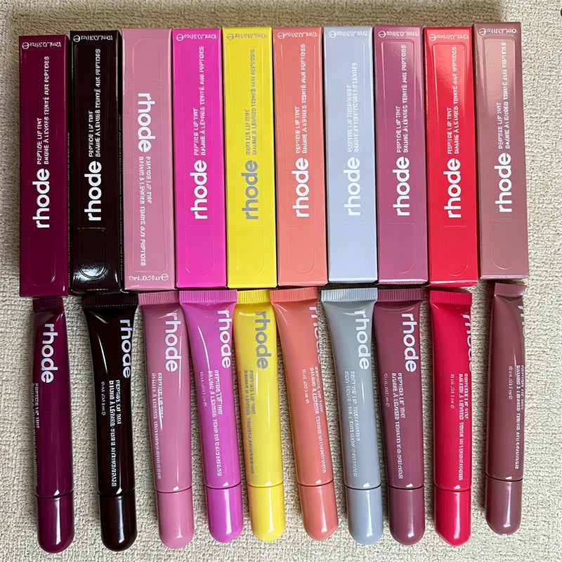 Rhodeskin Spring Lip Gloss Lip Balm Smoothing Lipstick Lines Lasting Nourishing Women Daily Care Makeup Moisturizer Blush Girl