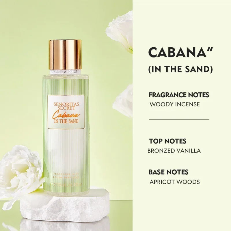 Thai Flower Fruit Perfume Vanilla Fragrance for Women Long-lasting Date Scent Good Girl Parfume Body Spray Floral Mist 250ml