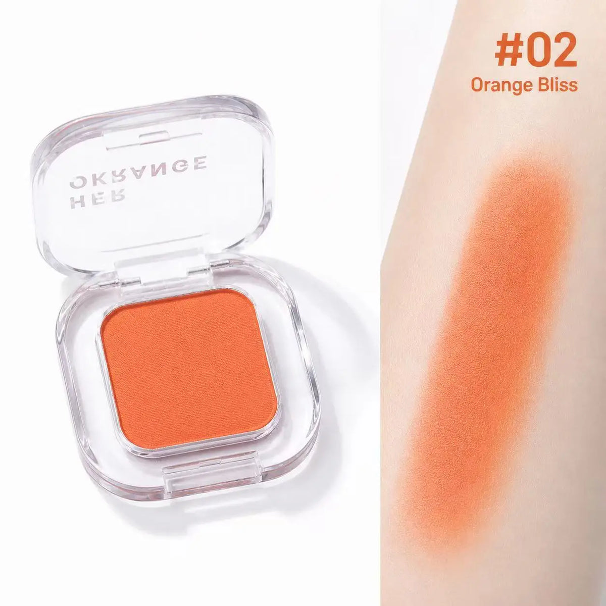 Herorange Low Saturation Matte Single Eyeshadow Waterproof Daily Holiday Gift Cosmetic