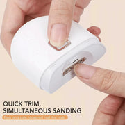 1 PC Electric Automatic Nail Clipper Portable Nail Trimmer For Adult Finger Toe Thick Nails Manicure Pedicure Care Tool