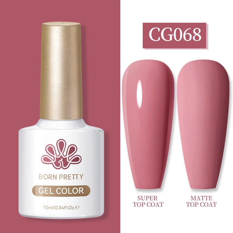 BORN PRETTY 10ML Nail Gel Polish Soak Off UV LED Semi Permanent Nail Salon Home Design French Nails Manicure Gel Nails