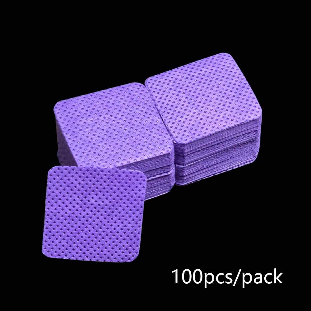 Lint Free Nail Wipes 300/200/100pcs Nail Supplies Nail Polish Remover Wipes Absorbent Soft Removal Tool for Nail Art