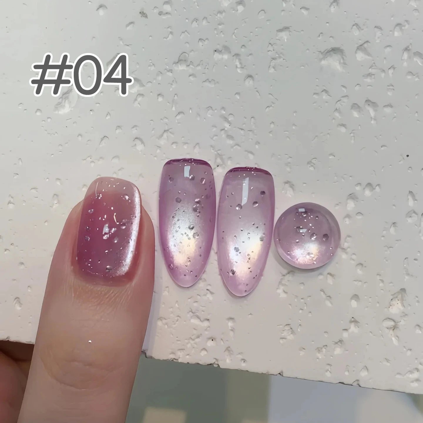 MIANEL 1-6pcs 12ML Summer Night Nail Supplies Shadow Star Sea Series Cat Eye Gel Nail Polish Nail Art Green Nails Blue Nails