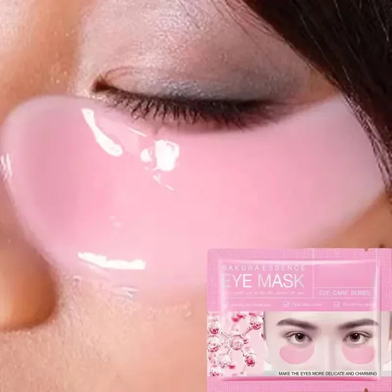 Collagen Eye Mask Anti-Wrinkle Eye Patches Fade Fine Line Remove Dark Circle Bag Anti-Puffiness Moisturizing Brighten Skin Care