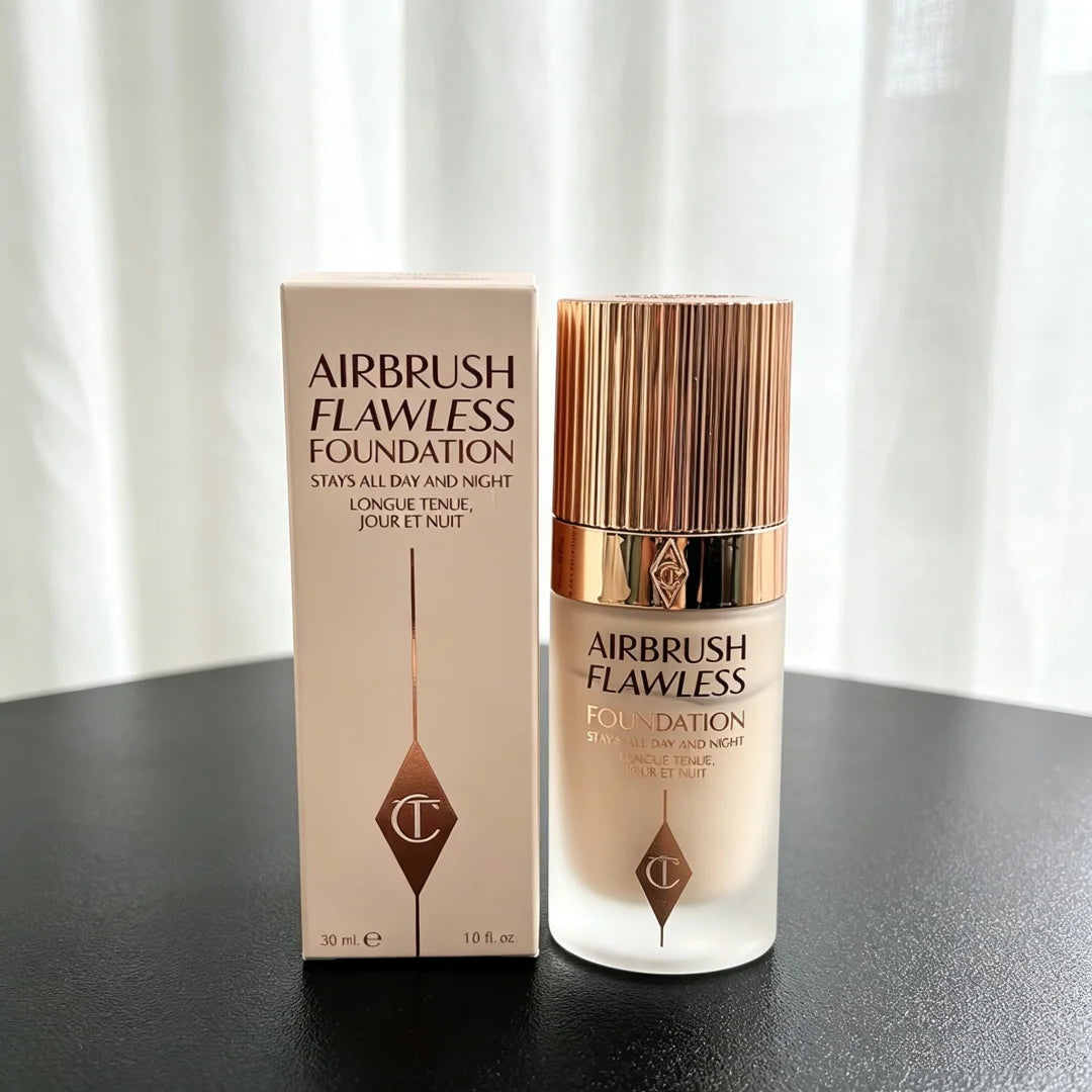 Charlotte Tilbury Liquid Foundation Liquid Setting Spray Silky Long-lasting Concealer Moisturizing Contour Enhancing Face Makeup