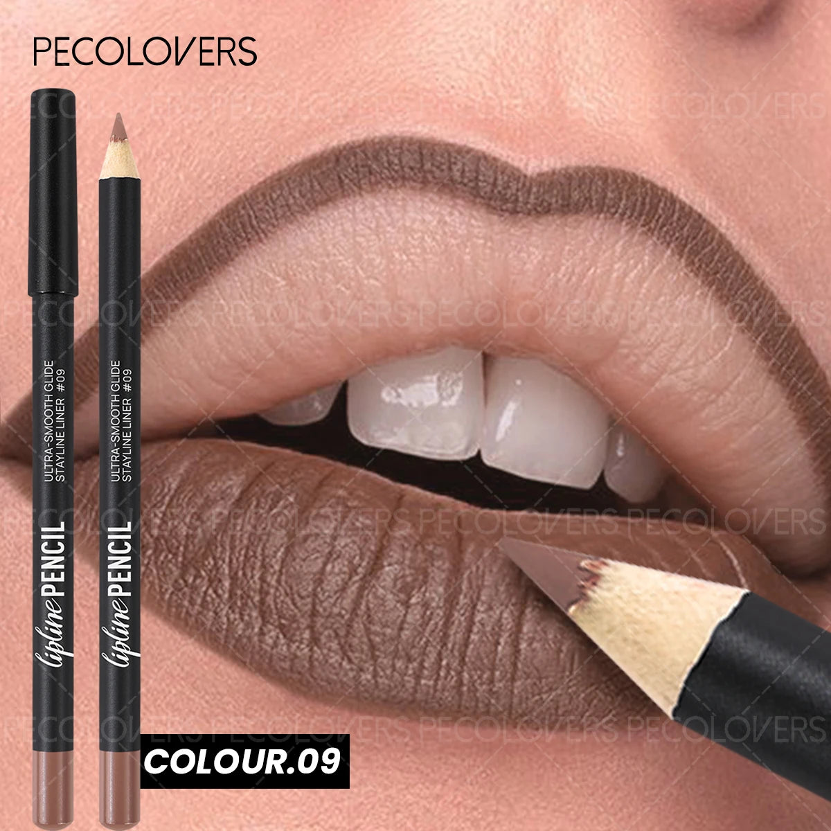 Long-Lasting Matte Lip Liner,Sweat-Resistant Smudge-Free,  Durable & , Smooth Lipliner,For Makeup Newbies & Enthusiasts