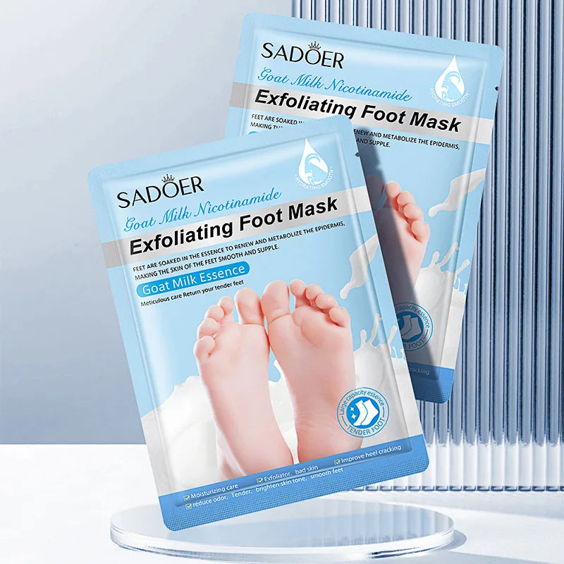 1 Pair Exfoliating Feet Mask Exfoliating Foot Peel Mask Socks Pedicure Peeling Dead Skin Remover Feet Mask Peel Moisturizing