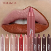 Colors Matte Lip Liner and Lipstick, Easy To Accurately Apply, Waterproof Long-lasting Non-sticky, Perfect Festival Gifts