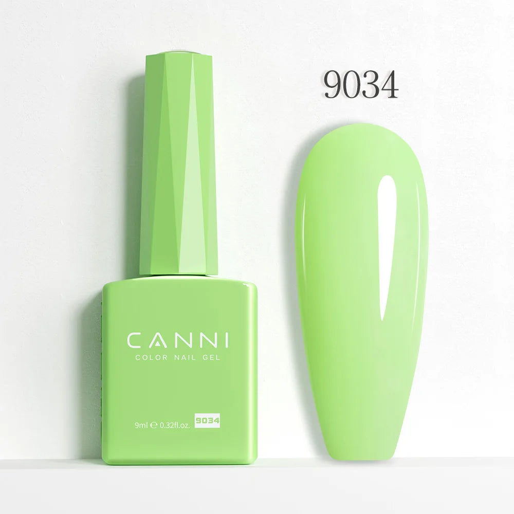 CANNI Nail Gel Polish HEMA FREE TPO FREE Summer Colors Semi Permanent Soak Off UV LED Self-leveling Great Coverage Gel Varnish