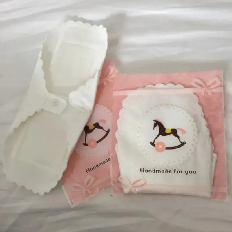 New 3pcs Cotton Reusable Thin Sanitary Pads Leakproof Washable Women Panty Liner Hygiene Menstrual Pads 180MM