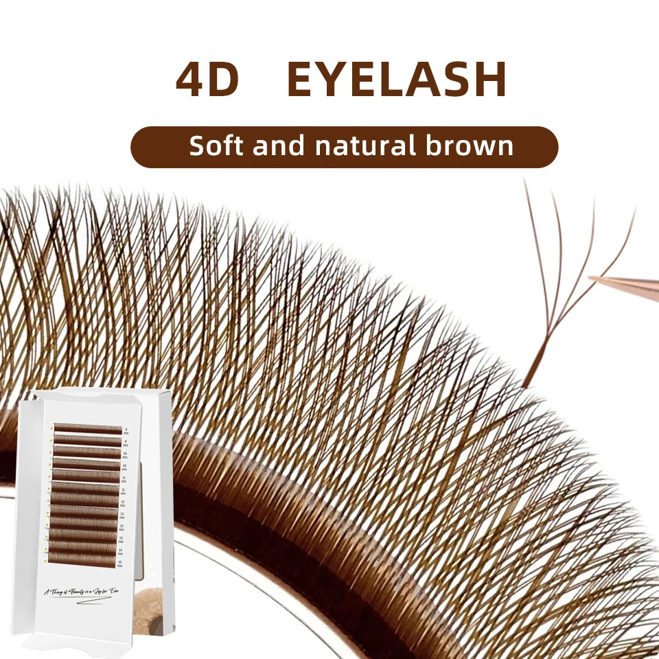 New Arrival U Shape YY Eyelashes Extensions 3DW U5DW Lashes Extension Premade Volume Fans False Eyelashes U Shape W Bloom Lashes