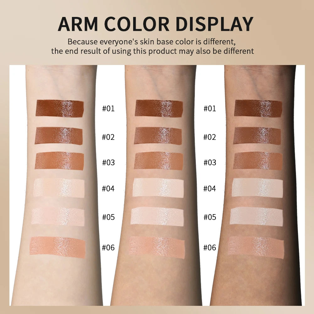 Eraser Foundation Stick Moisturizing Smooth High Coverage Silky Texture Travel-friendly Serum Boosted Skin Tint Solid Foundation