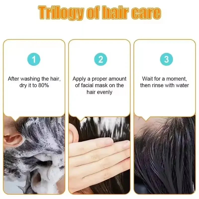 Rice Conditioner Penetrates the Hair Core, Replenishes Hair Nutrients, Repairs Damaged Cuticles, and Improves Dryness, Split Ends, Frizz, and Other Hair Damage Caused by Blow-Drying, Ironing, and Dyeing.