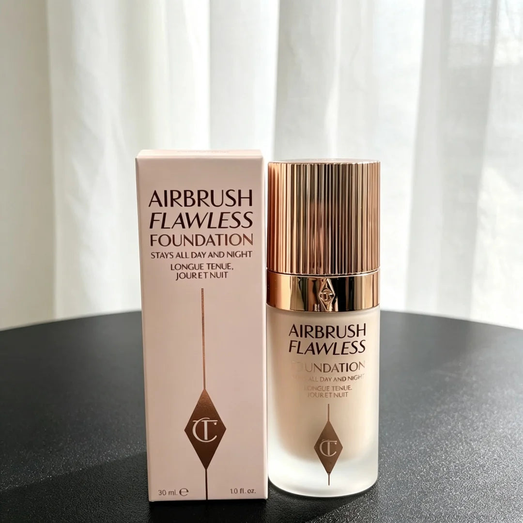 Charlotte Tilbury Liquid Foundation Liquid Setting Spray Silky Long-lasting Concealer Moisturizing Contour Enhancing Face Makeup