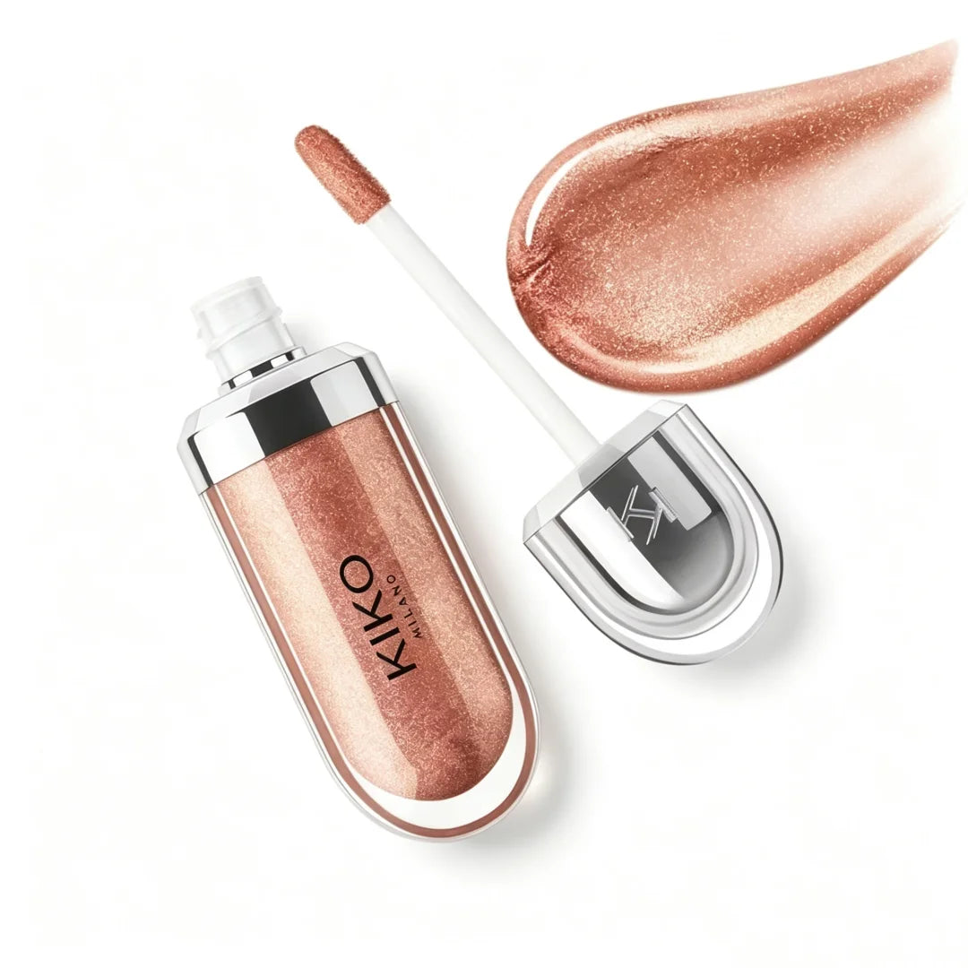 KIKO Milano 3D Hydra Lip Gloss – High Shine Hydrating Plumping Non-Sticky Moisturizing Waterproof And Long-Lasting Lip Makeup