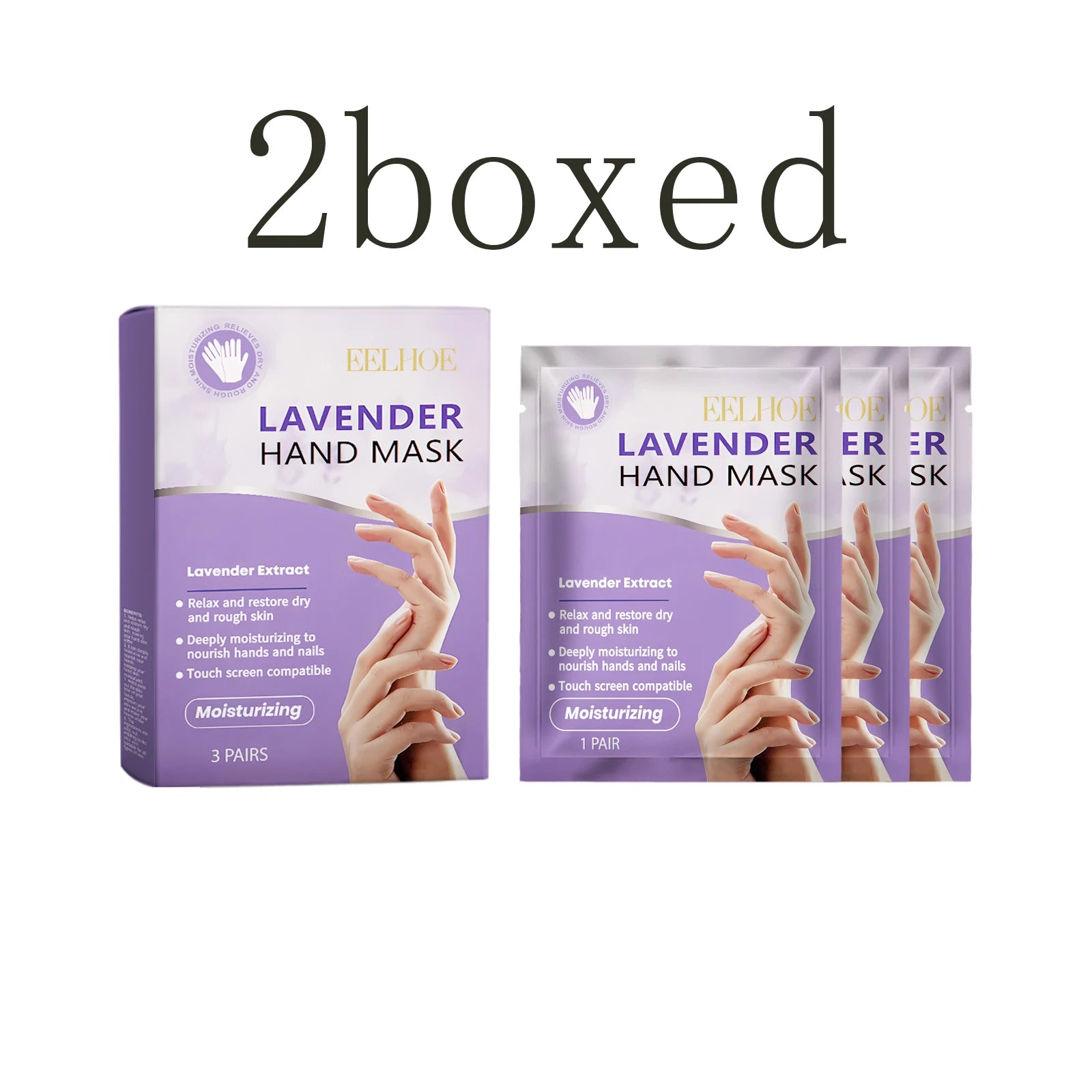 Hydrating Niacinamide Hand Mask - Deep Moisturizer for Dry Rough Hands, Long-Lasting Brightening & Smoothing Hand Care