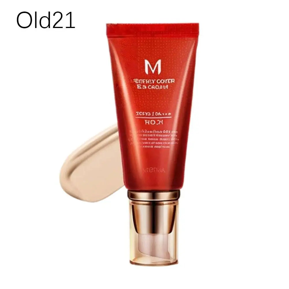 BB Cream 50ml No21 No23 Concealer Liquid Foundation Moisturizing Makeup Base Natural Nude Look Long Lasting Wear For All Skin