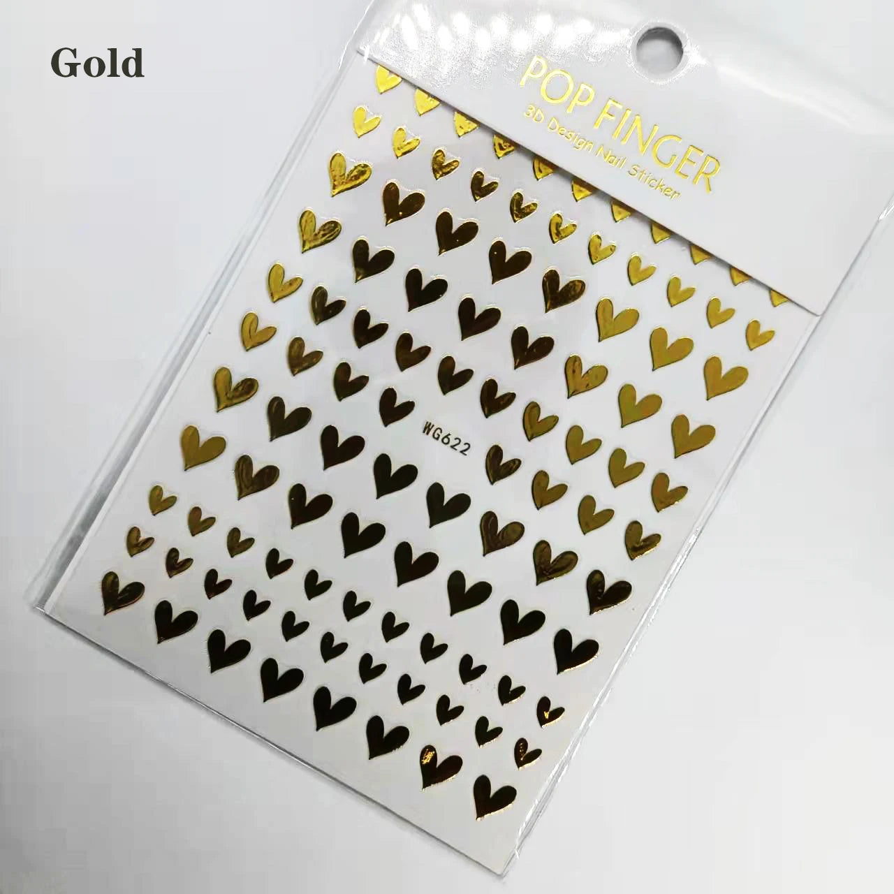 Shiny Gold Star Moon Sun Nail Stickers for Manicure Accessories Heart Feather Animals Printing Self Adhesive Nail Wrap