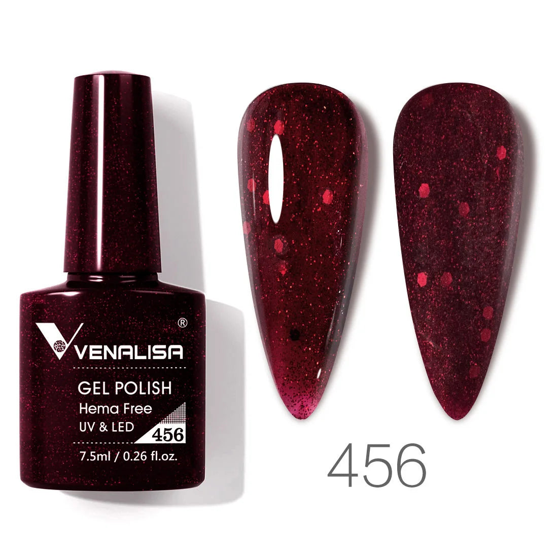VENALISA 7.5ml Nail Gel Polish Sparkle Glitter Diamond Shining Summer Colors Semi Permanent Soak off UV LED Nail Gel Varnish