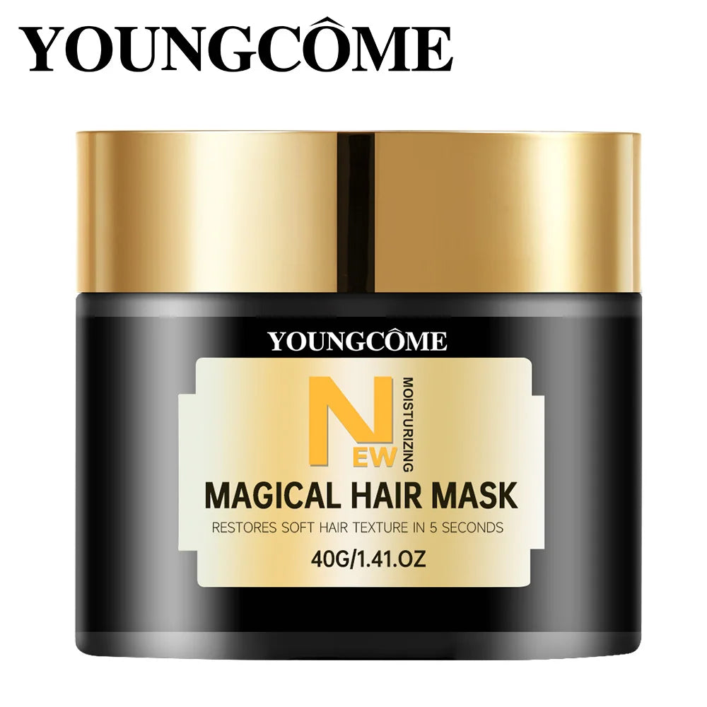 Magic Hair Mask Repair Damage Frizzy Treatment Scalp Hair Root Shiny Balm Straighten Soft Hair Care  for All Hair Type