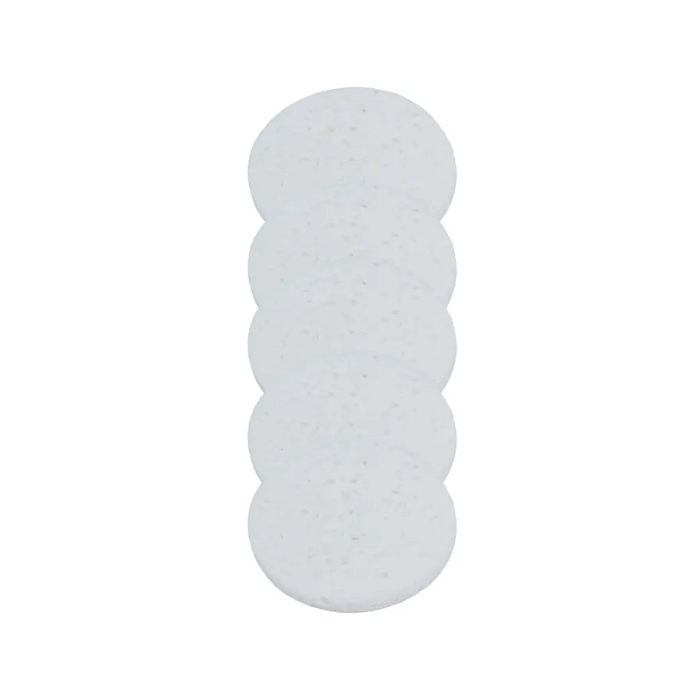 5/10pcs 6//8/10cm Face Round Makeup Remover Tool Natural Wood Pulp Sponge Cellulose Compress Cosmetic Puff Facial Washing Sponge