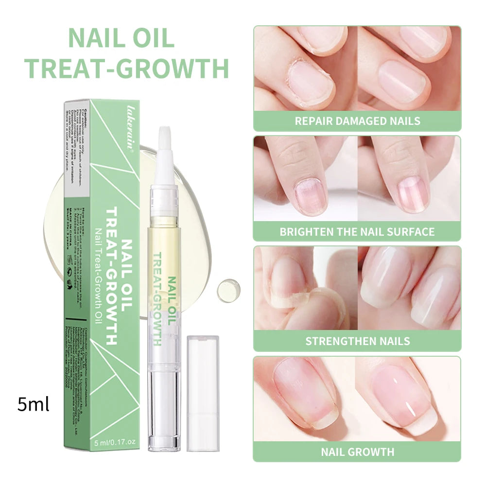 3 Counts Nail Growth Oil For Strength and Moisture Organic Nail Care Blend Nourishing Oil Nail Care Nail Art Brotherpen Cosmetic