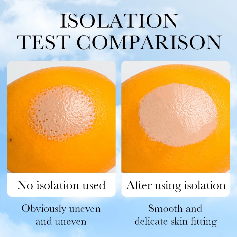 Face Makeup Primer Tri-color Cream Contour Color Isolation Waterproof Makeup Foundation Natural Makeup Base Cream 40g