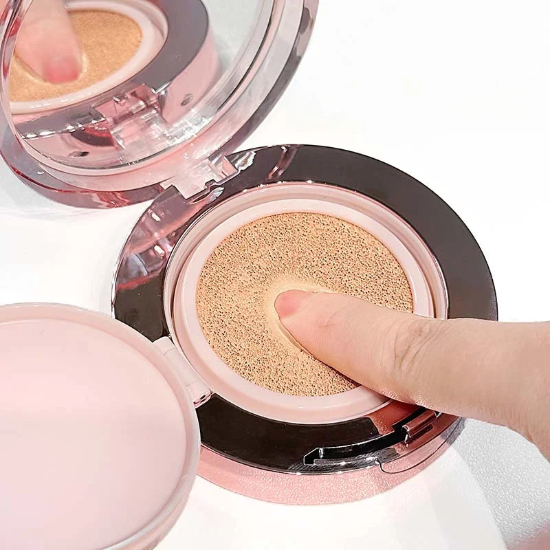 Korean Hydrating Air Cushion BB Cream Concealer Light Natural Foundation Moisturizing Lasting No Stuck Waterproof and Sweatproof