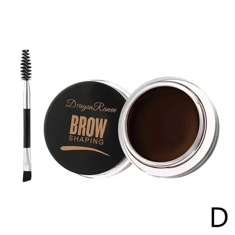 Clear Eyebrow Styling Gel Soap Wax Intense Hold Brow Lamination Effect Waterproof Non-Smudging Feathery Wild Brow Shaping Cream