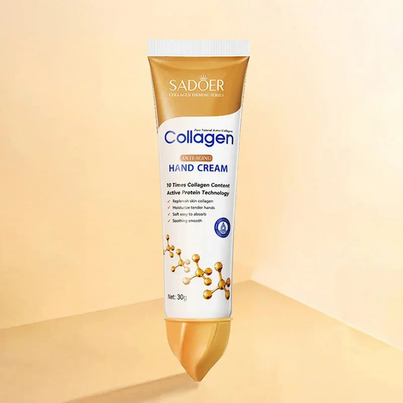 3/5pcs SADOER Collagen Hand Cream Hands Skin Friming Moisturizing Brightening Hydrating Hands Creams Hand Skin Care Products