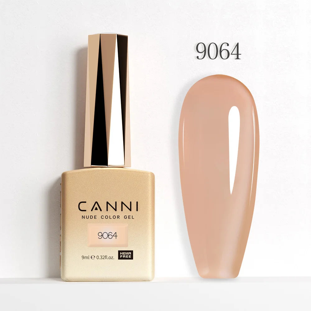 CANNI Nail Gel Polish HEMA FREE TPO FREE Summer Colors Semi Permanent Soak Off UV LED Self-leveling Great Coverage Gel Varnish