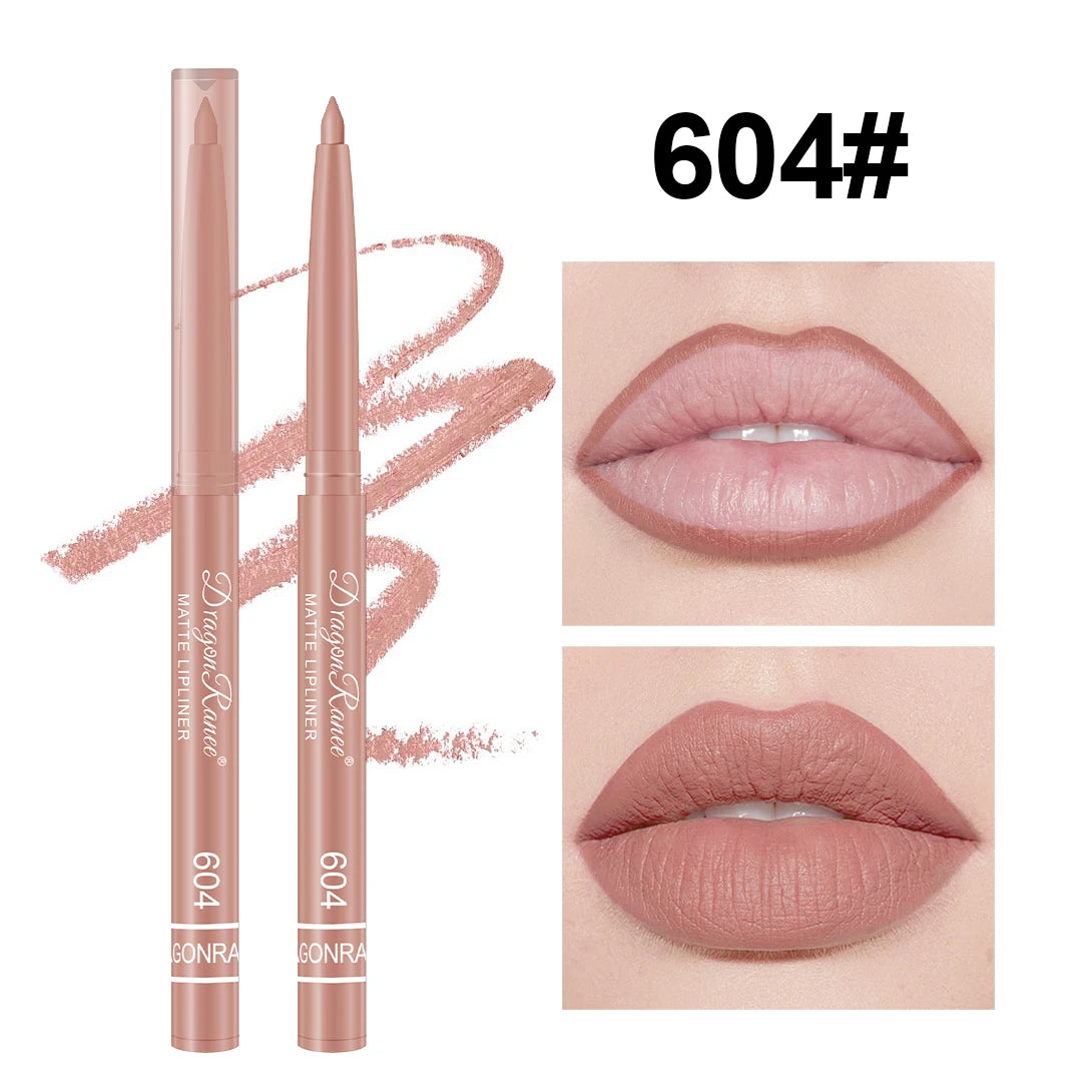 Lip Liner to Outline the Lip Shape, Beginner-Friendly, Natural and Delicate, Waterproof, Matte, Nude Color Lip Liner