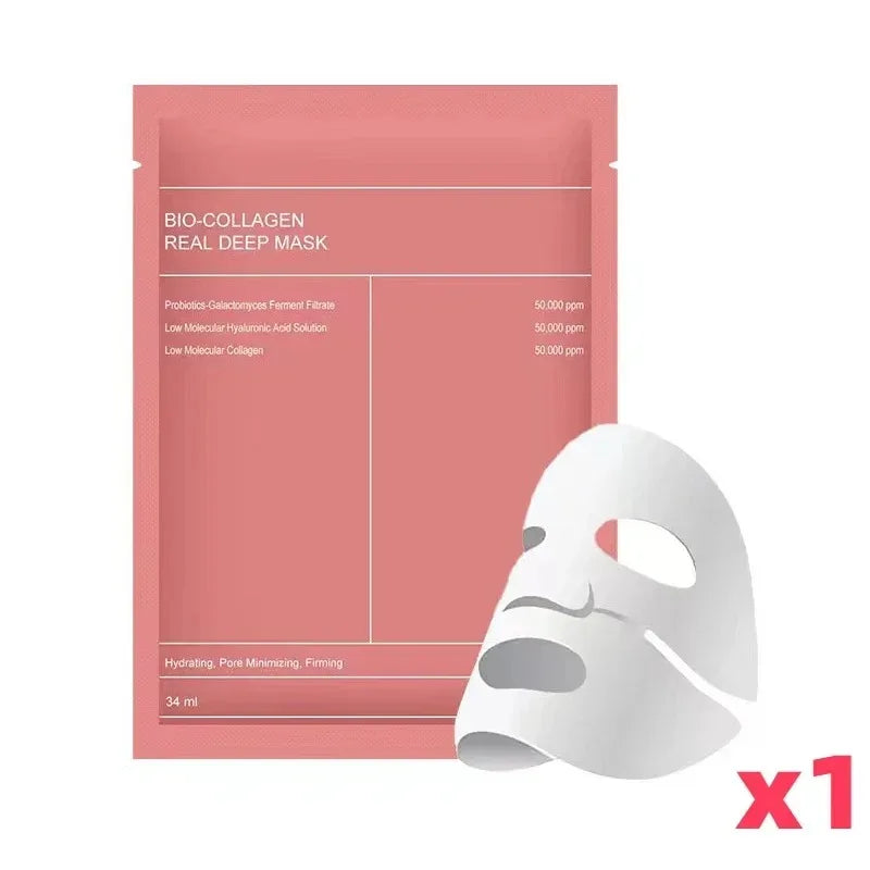 Deep Collagen Anti Wrinkle Lifting Mask Collagen Face Mask Overnight, Deep Collagen Mask for Lifting Firming Moisturizing