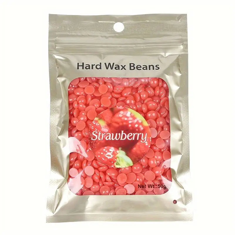50g Hot Wax Hair Removal Depilatory Waxing Wax Beads for Wax Heater Painless for Body Hairs Removal Beans