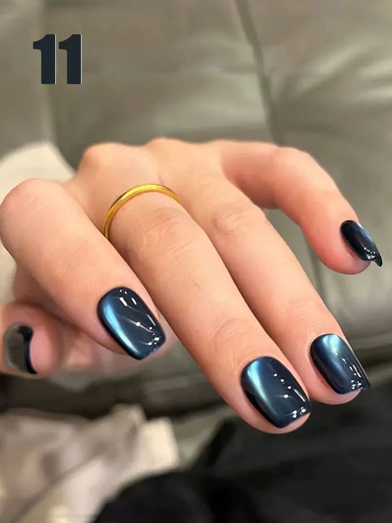 MIANEL 12ml Green Cat Magnetic Gel Nail Polish Spider Lily Varnish Soak Of UV Light Nails Nail Salon Winter Nails 1-21pcs