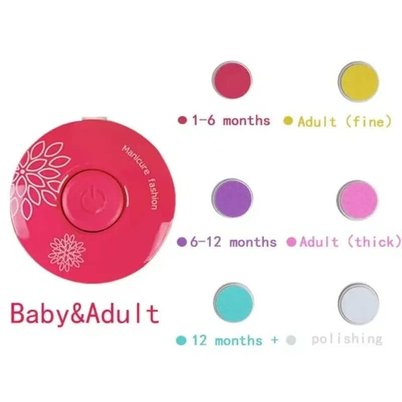 Baby Electric Nail Clippers, Children's Nail Polishing Tools, Baby Manicure Scissors, Baby Hygiene Kits, Newborn Nail Clippers