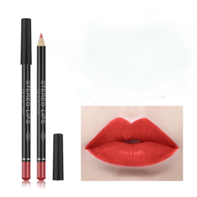 Luxury Long-Lasting Matte Lip Liner Plumping Lip Perfect Outline Filling Makeup Lipliner Waterproof Smooth Lipstick Pencil