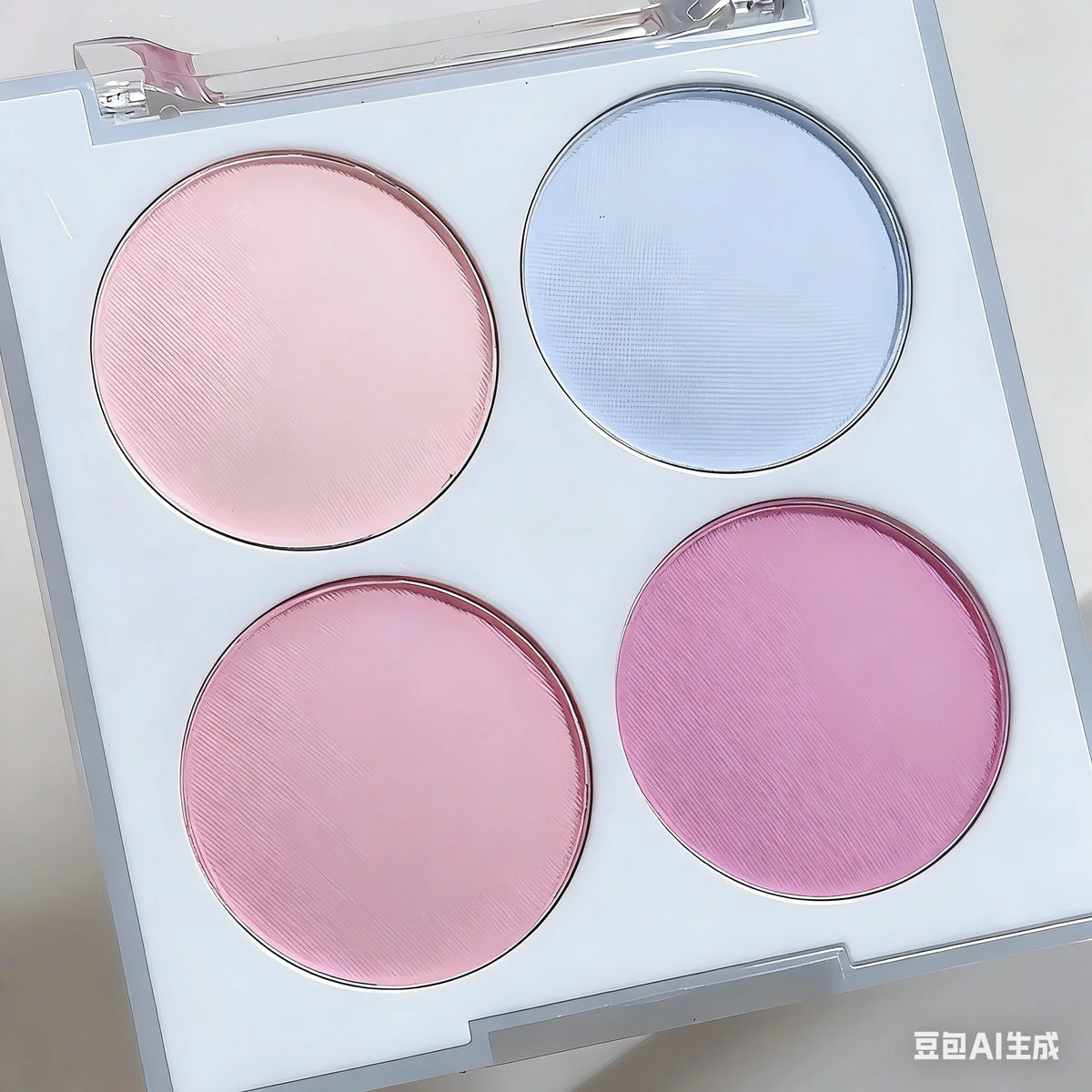 4 Colors Matte Blush Powder Set - Sweet Warm Tone Face Makeup Cheek Brightener Cosmetic Illuminator for Enhanced Facial Beauty