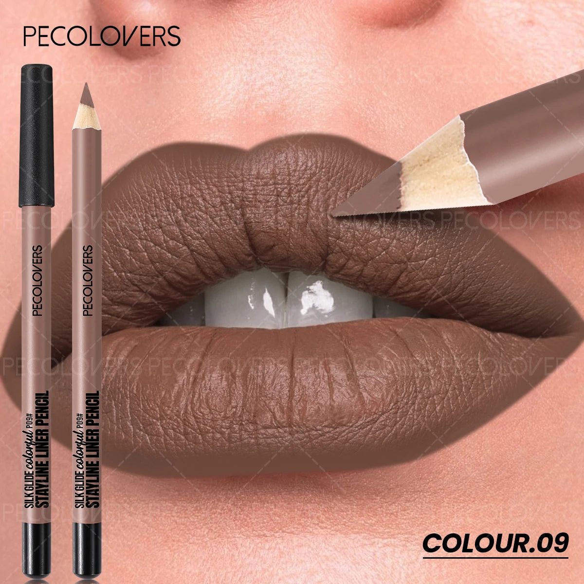 1PC Matte Lipliner, Second Back Lip Contour, Plump and Charming Lips, Non Drying, Waterproof, Lip Cosmetics,