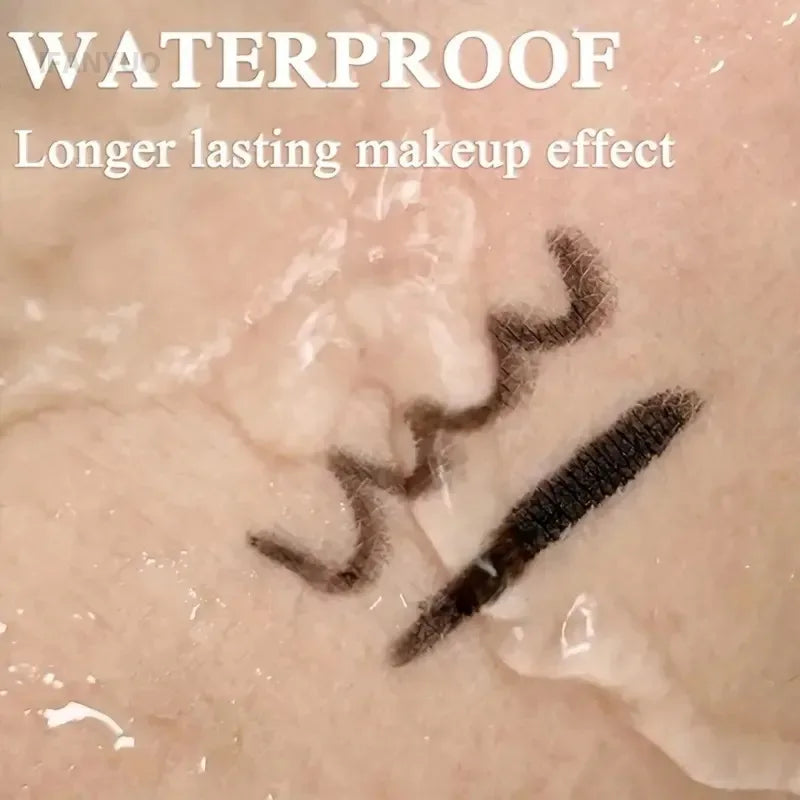 1-20Pcs Waterproof Eyeliner Pencil Long-Lasting High Pigmented Black Wooden Eyeliner Eyebrow Pen Hard Refill Smooth Eyes Makeup