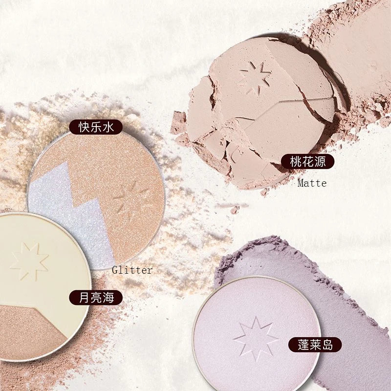 Girlcult Contour Bronzer Palette Highlighter Contouring Makeup Bronzers Kit for Beginner Face Highlights Makeup Matte Powder