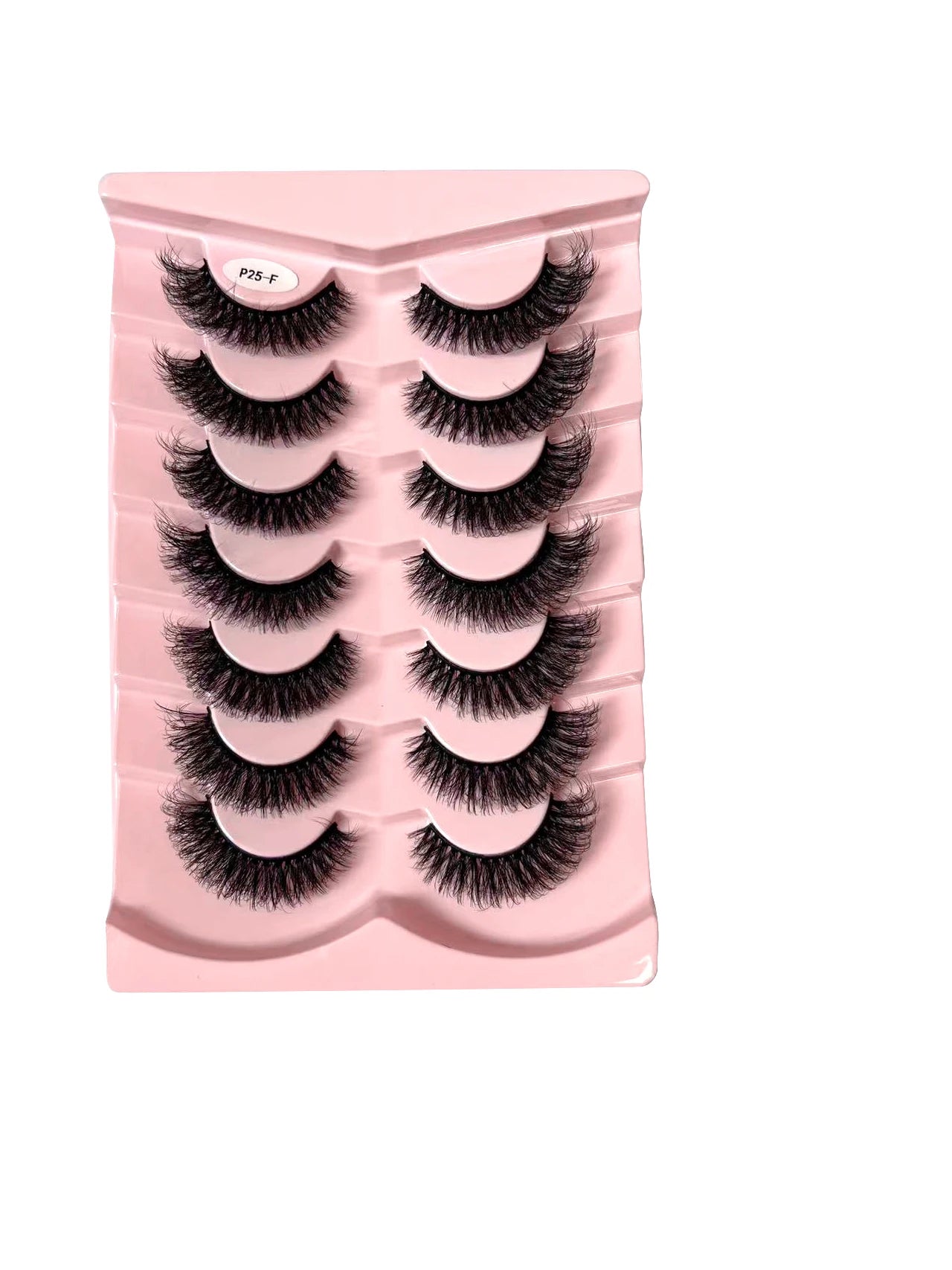 Dropshipping 7/10 Pairs Eyelashes Natural Long 3D Lashes Fluffy Volume  False Eyelashes Cruelty Free Wispy Lashes Makeup Cilios