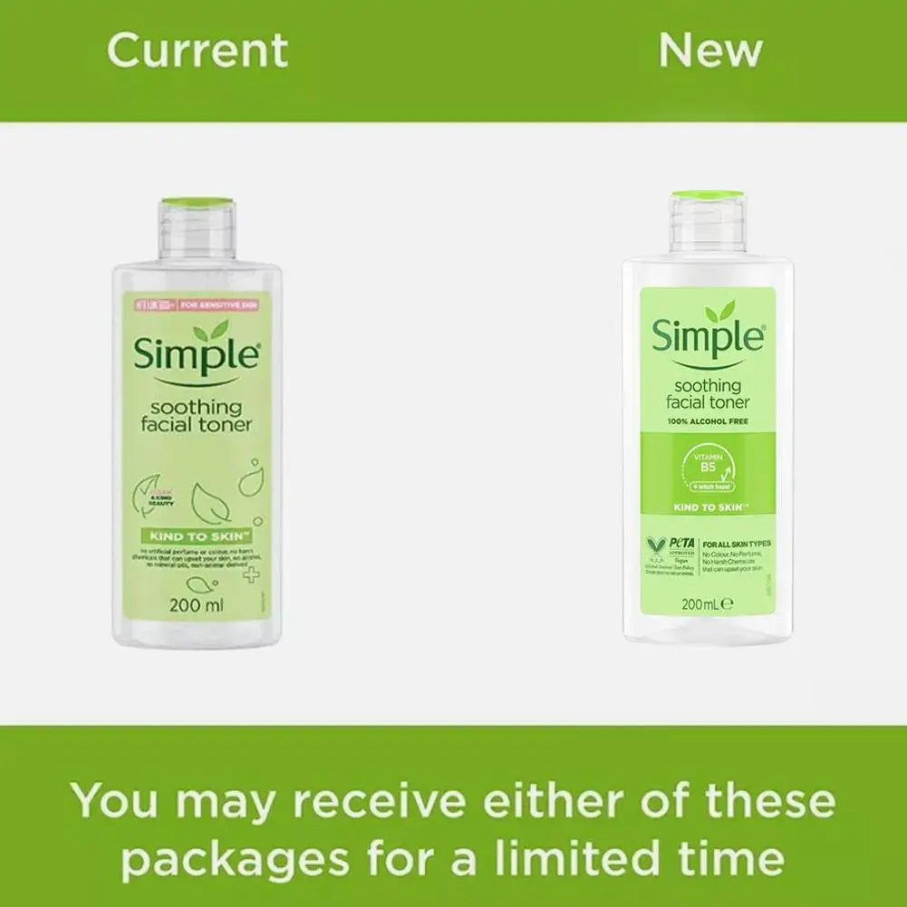 200ml Toner Hydrating Moisturizing Soothing Sensitive Skin Facial Essence Water Balance pH Pore Refining Skin Care Treatment