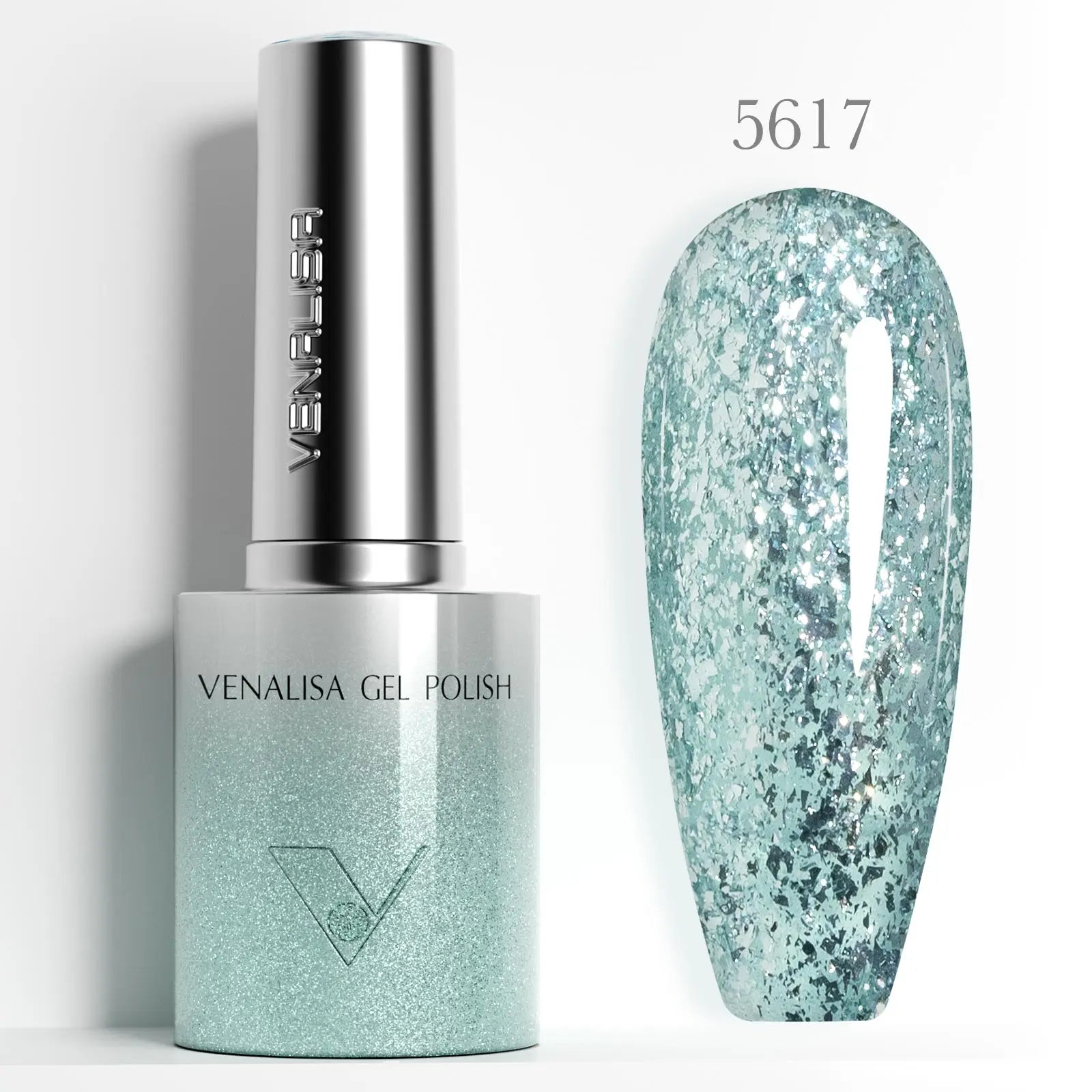 VENALISA 10ml Cat Eye Gel Nail Polish Ultra Sparkle Glitter Gel HEMA FREE TPO FREE Semi Permanent UV LED Soak Off Nail Manicure