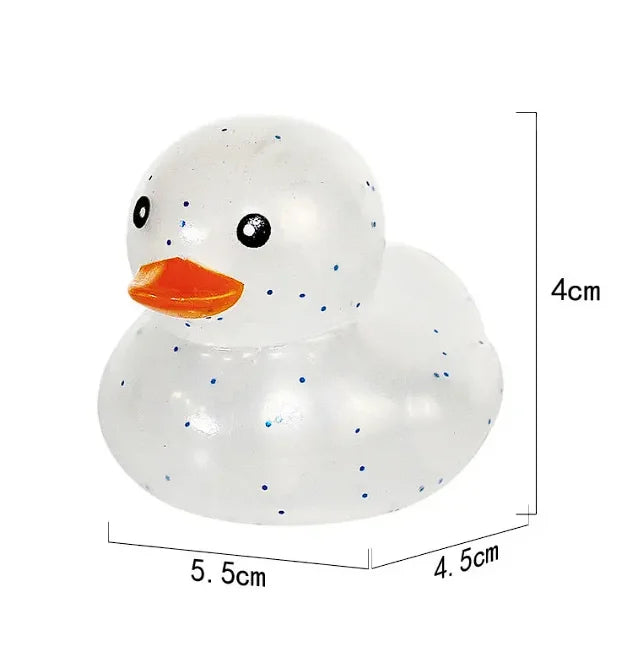1pcs Rubber Duck Floating Squeaky Duckies Gift for Shower Infants Party Decoration