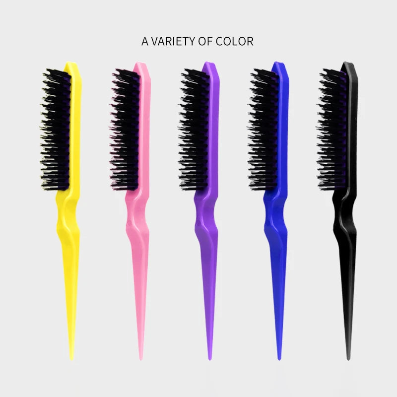 Edge control hair brush hair  pointed tail comb,for removing and smoothing hair,for all hair,Special for real hair wigs