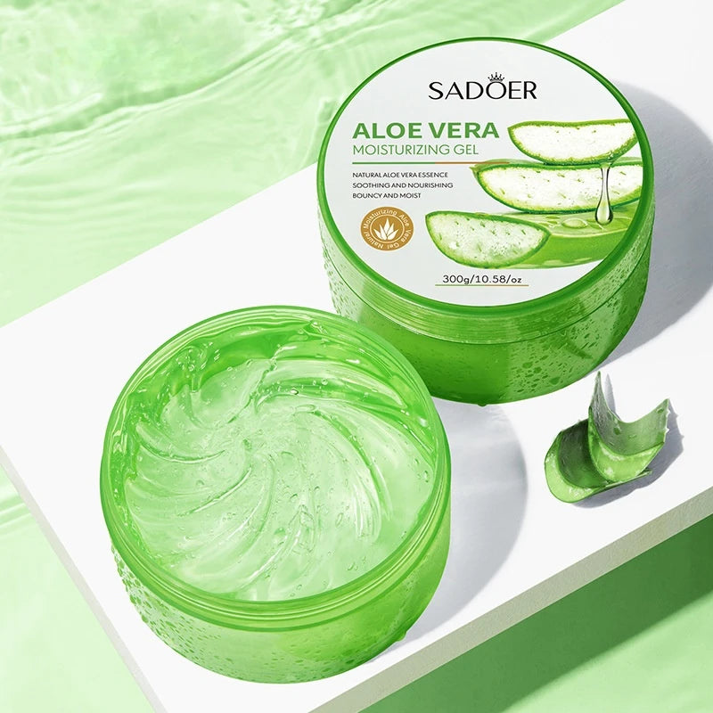 300g Aloe Gel Gel Moisturizing Facial Brightening Skin Care Product