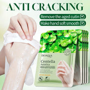 5 Pairs BIOAQUA Asiatic Centella Hand Mask Whitening Moisturizing Anit-Aging Anti Wrinkles Exfoliating Hand Gloves Exfoliator